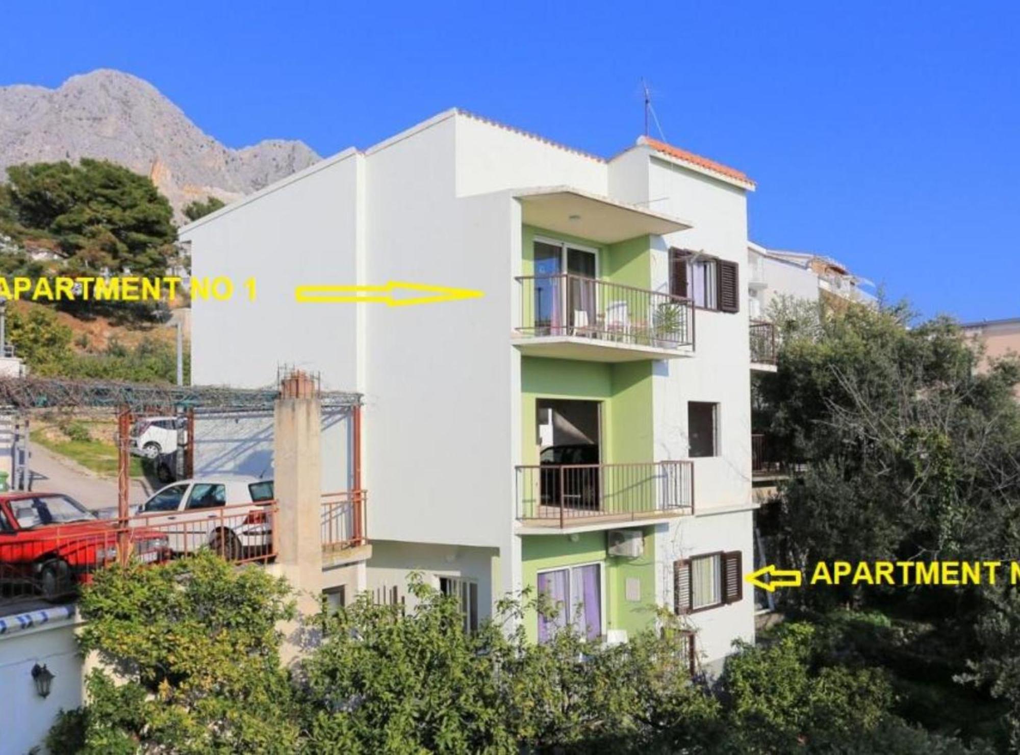Apartments Roscic Podgora Εξωτερικό φωτογραφία